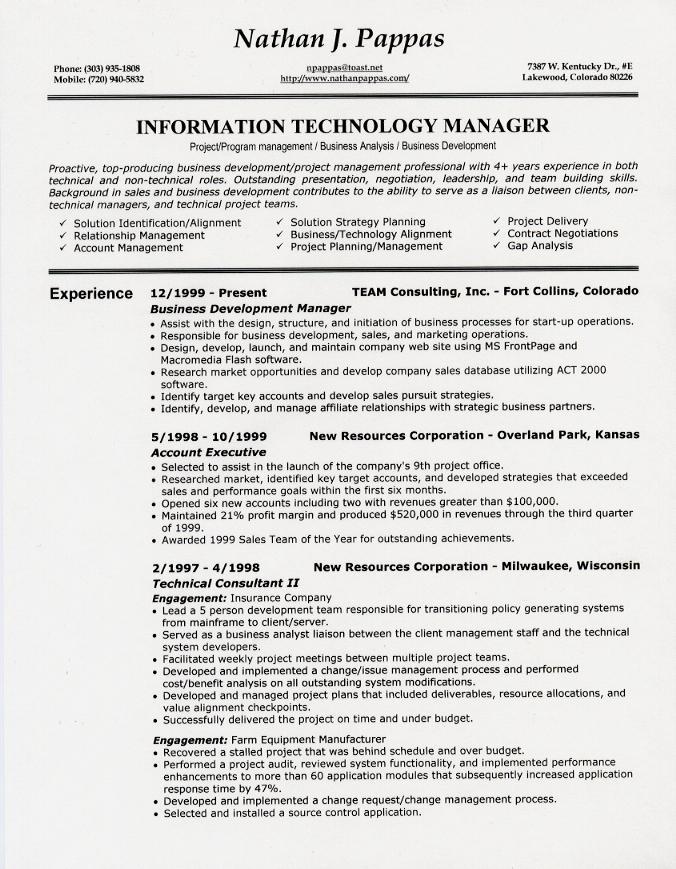 Resume Education Section